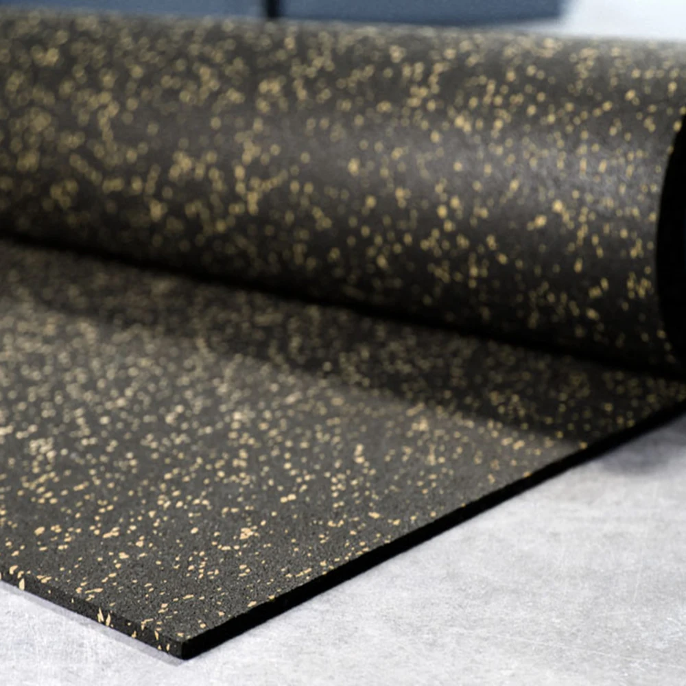 New Fashion Colorful Speckles Surface Gym Rubber Floor Recycled New Fashion Colorful Speckles Surface