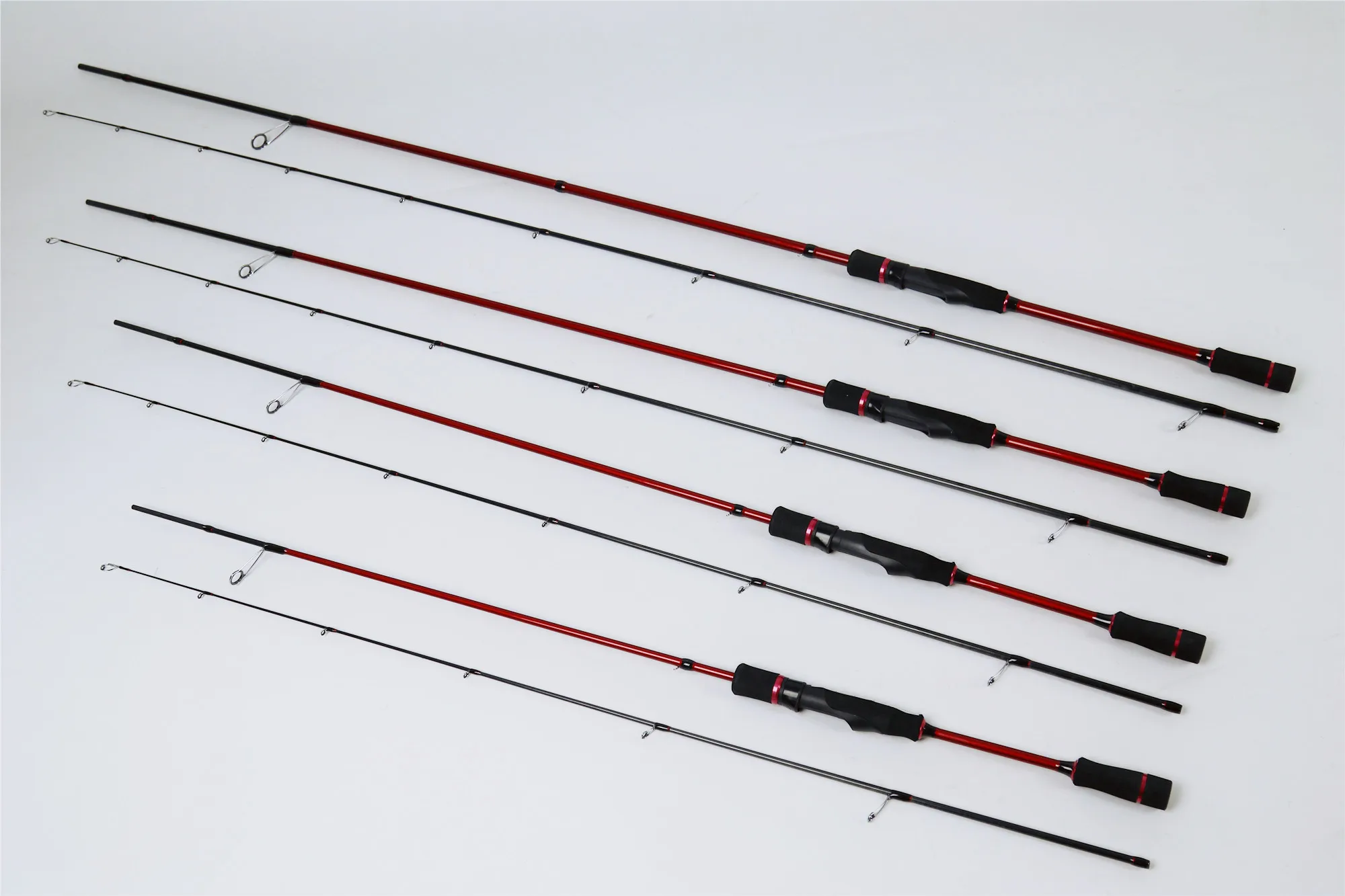 Solid Carbon Fiber Tip Super Sensitive Jig Spinning 1.8m 2.1m 2.4m 2.7m