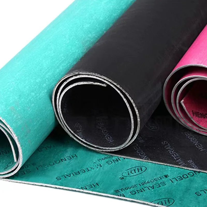 Compressed Nonasbestos Fiber Jointing Sheet/non Asbestos Rubber Sheet
