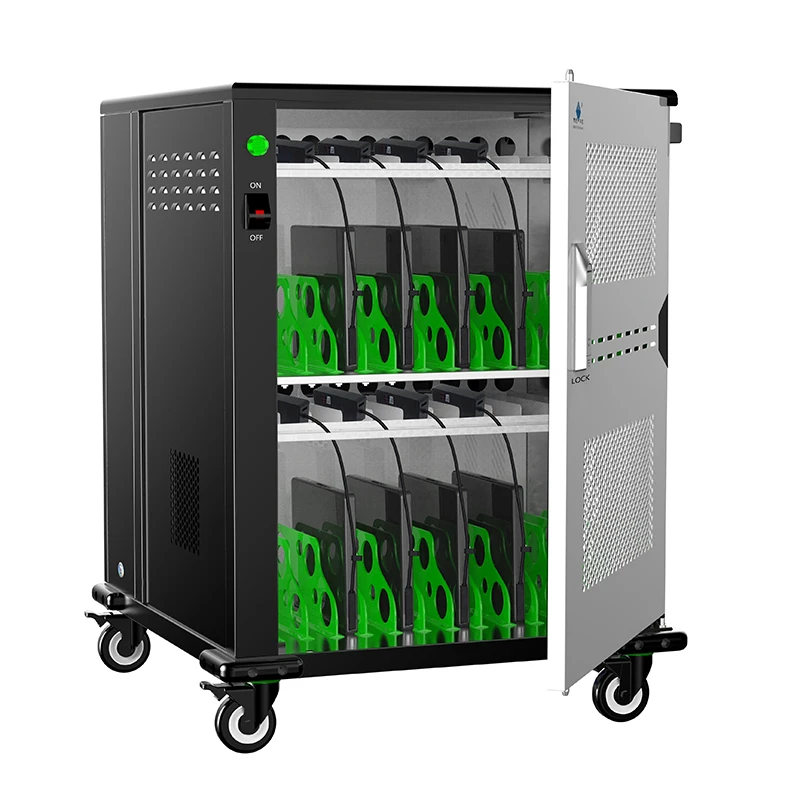 cheap price 48-port ac phone tablet mobile charging cart for