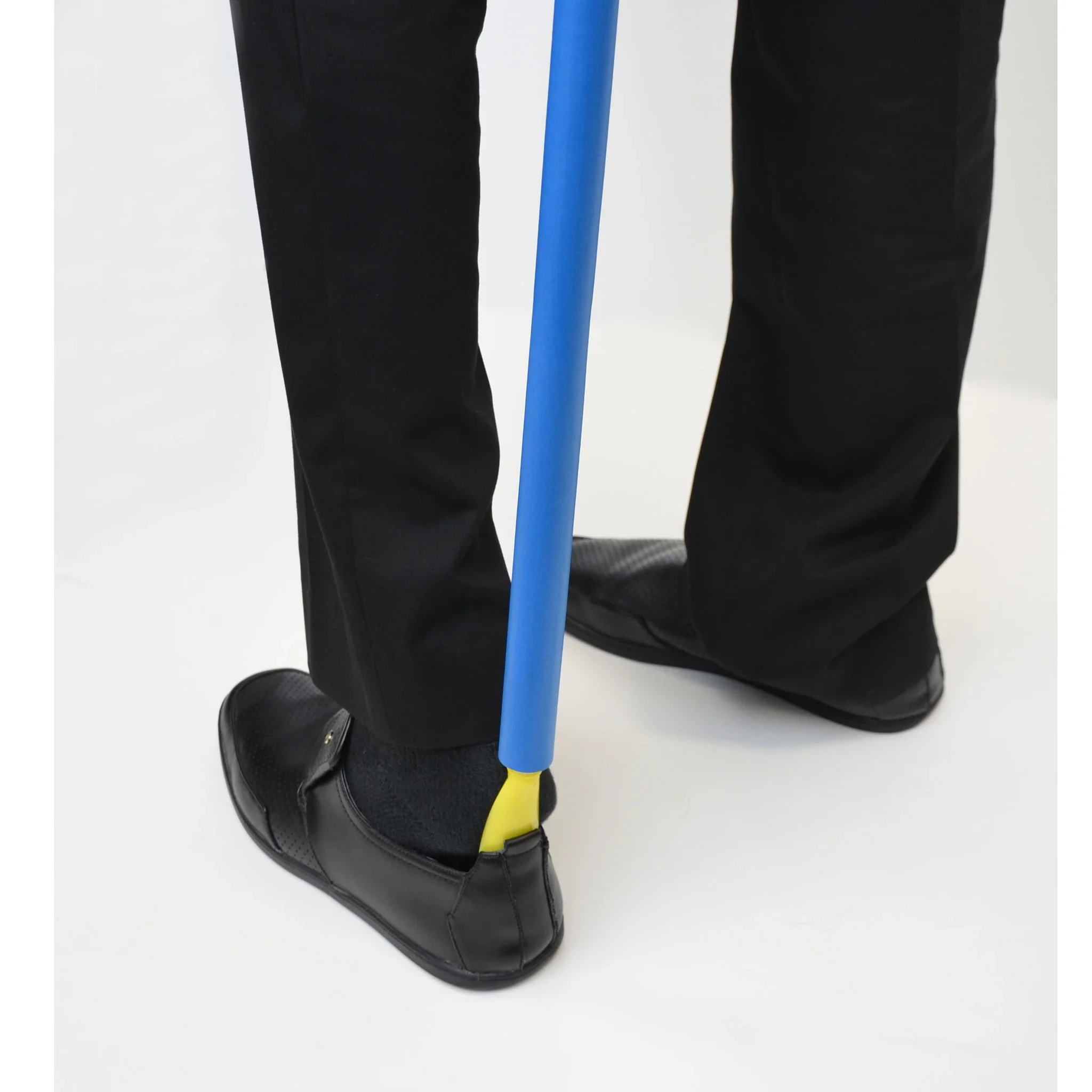 Dressing Stick And Shoehorn / Dress Aid Shoe Horn Foam Covered Handle 2