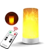 2019Newstyle Source Factory Remote Control USB rechargeable Magnet Flame Lamp Decoration Flame Effect led flame BULB night light