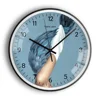 Bule Feather Dream Creative Wall Clock Art INS Wall Clock