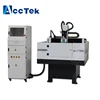 Factory new design ATC cnc mould making router machine AKM6060C with T-slot table for sale