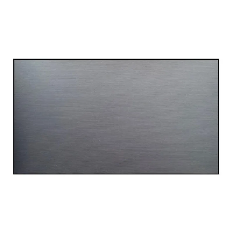 Unique Design Indoor Demo Equipment Soft PVC Black Fixed Frame Screen