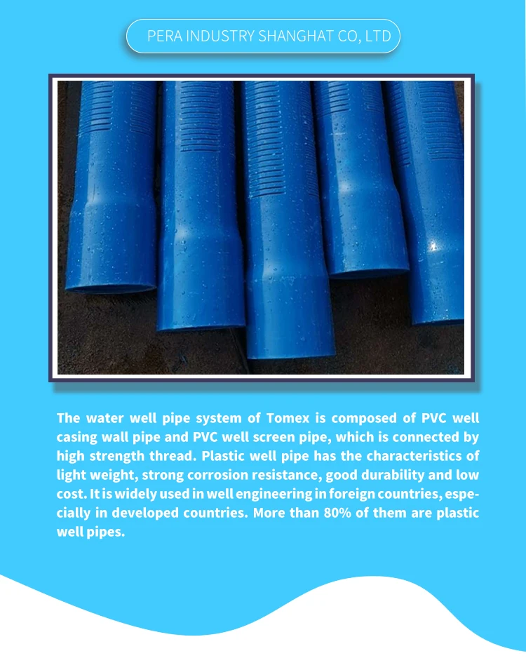 Astm D2241 Sdr17&21&26&32.5 Upvc Pipe Dwv With Nsf Certificated White