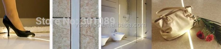 On-foot aluminum profile for led floor light with thick cover! 1meter/pcs, 12pcs a lot.