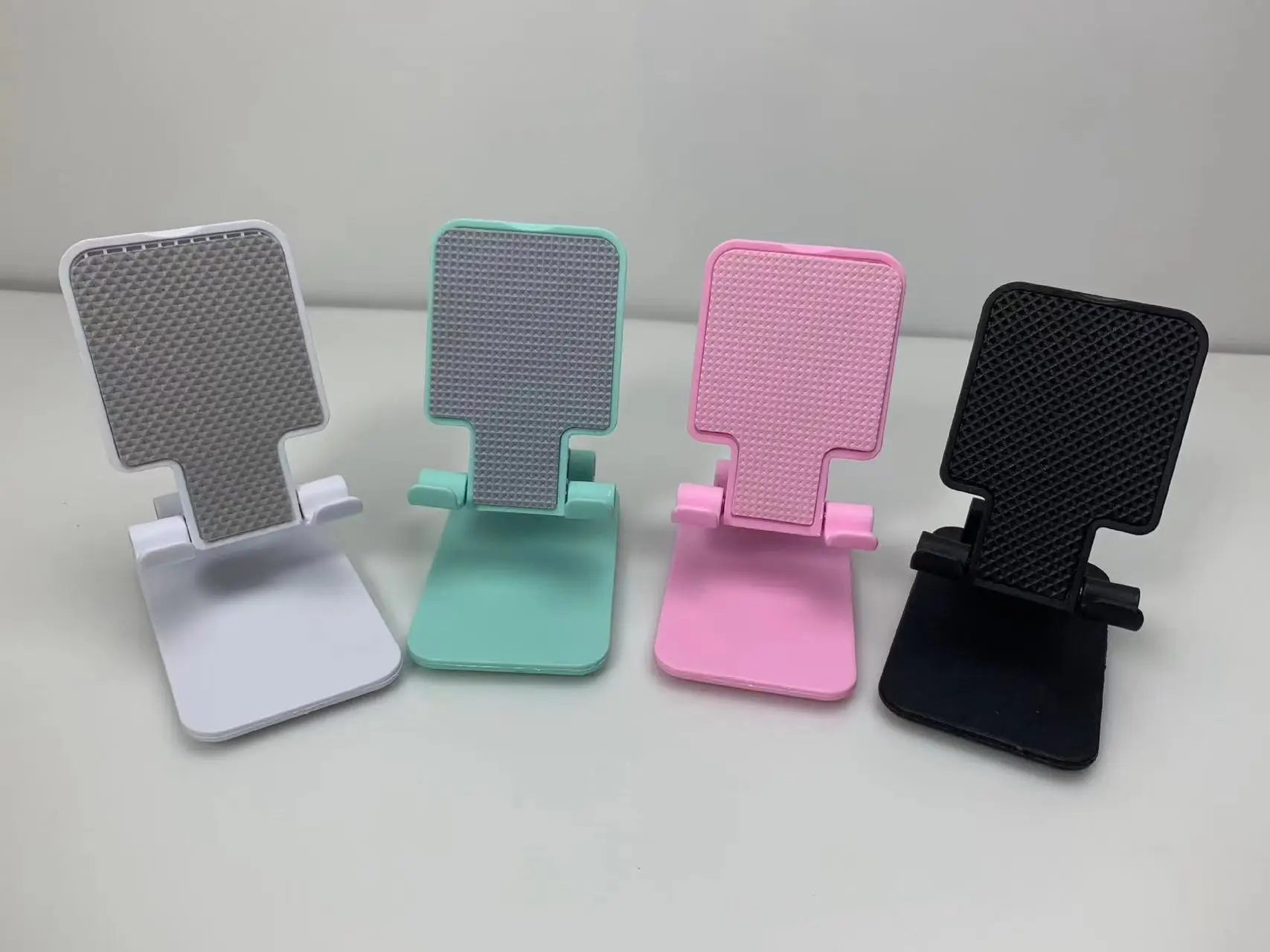 Support de Téléphone Pliable Portable en ABS Universel pour Tablette, iPhone, Téléphone Mobile, Extensible pour Diffusion en Direct et Visioconférence