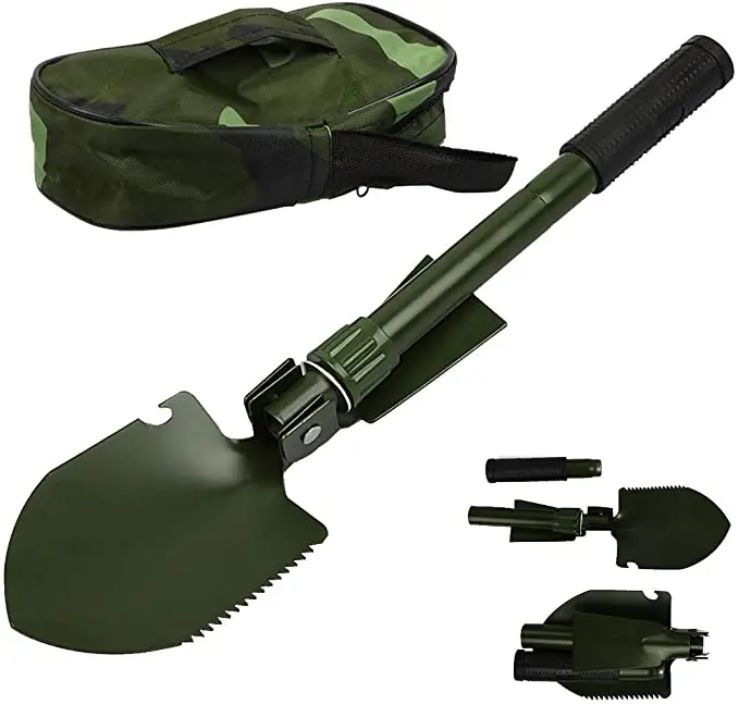 Goodwin Cheaper Outdoor Garden Multifunctional Folding Camping Shovel