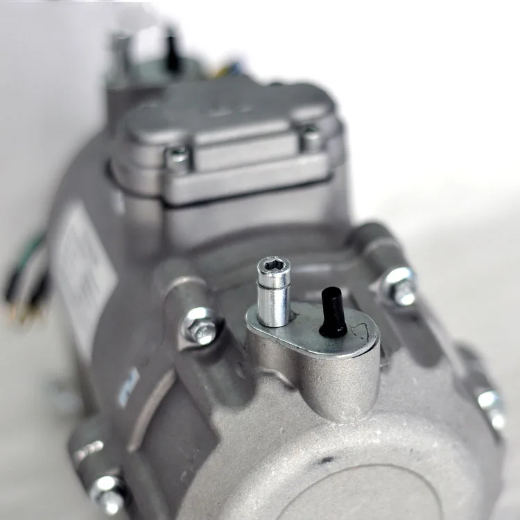 low MOQ 12v 24v dc electric air conditioner compressor for truck and car