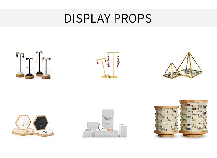 Digu Custom Jewelry Set Display Jewelry Showcase Display Sets For Ring