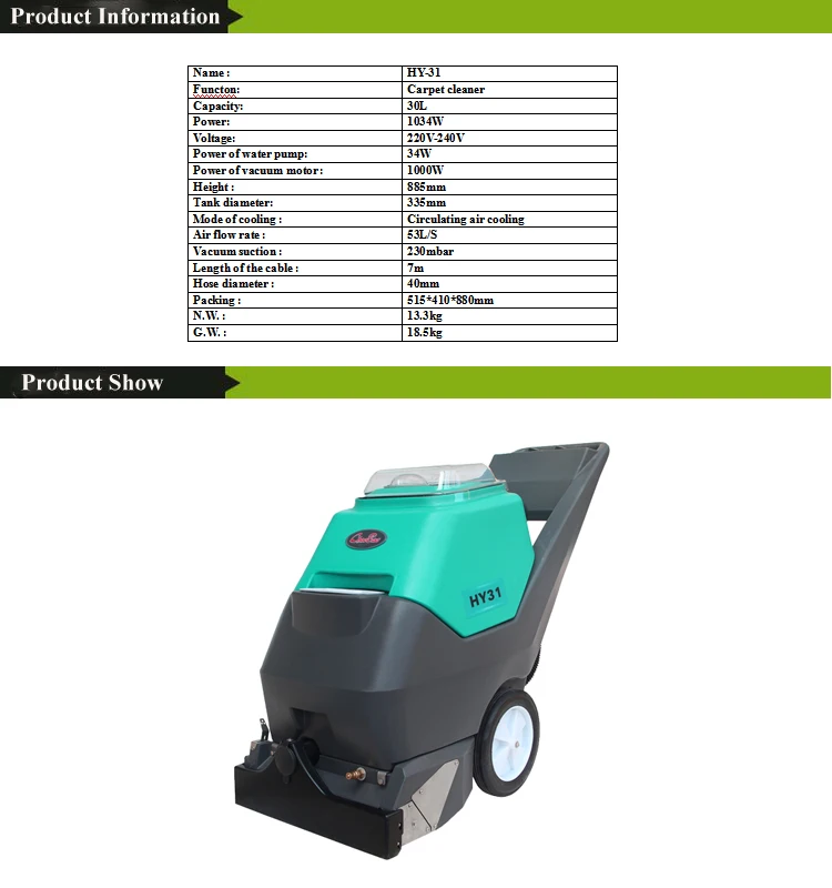 Hy-31 Hot Sale Truck Mount Carpet Cleaning Machine - Buy ...