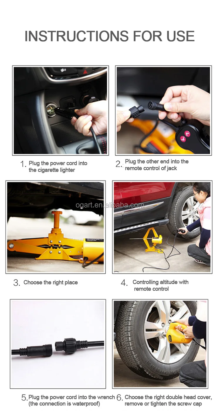 Portable Electric Car Jacks 3ton Buy Electric Car Jacks,Car Jacks,Car