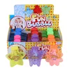 High quality Colorful Star Flower Butterfly soap Bubble,kids toy,different shape bubble blower