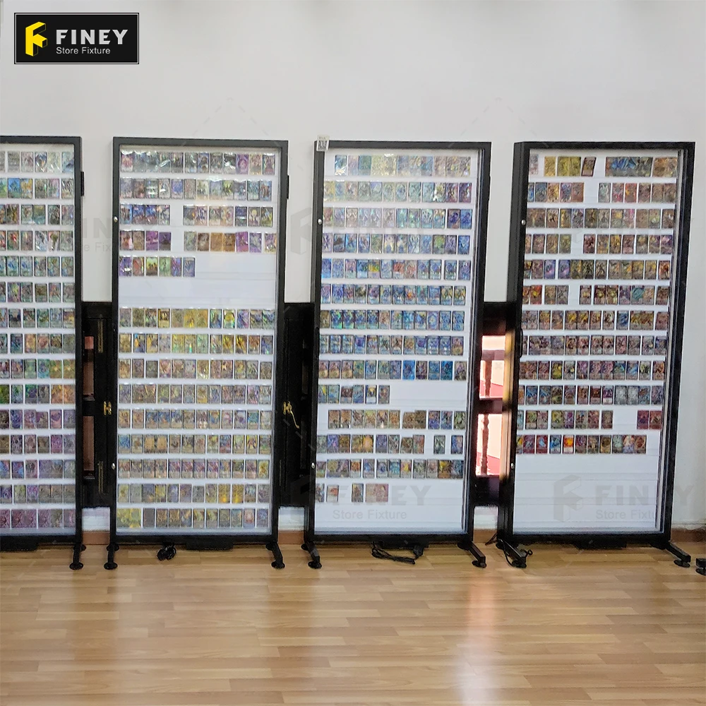 graded card display shelf Bivitre Frame - Compatible with PSA, CGC and TAG Slabs mounted brackets Custom Cardboard Horizontal Vertical Acrylic