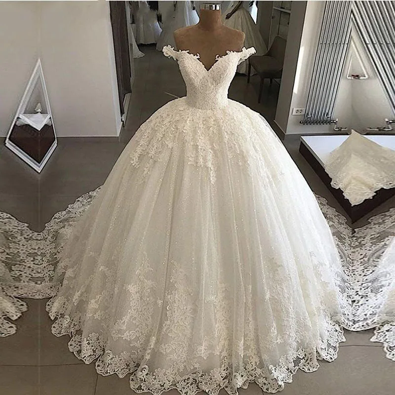 Fa172 Robe De Mariage Luxury Ball Gown Wedding Dresses 2022 Custom Made ...