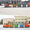 Made in china new design selection customized high-end pretty trackless train/rope light train