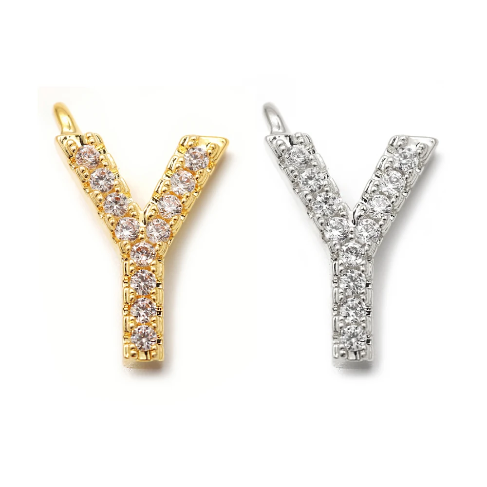 26 Alphabet Initial Letter Charm Pendant Magical Jewelry Diy Wholesale