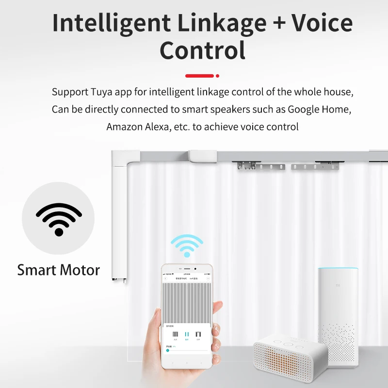 Wifi Switch Wireless Zigbee Zwave Products Window Curtain Tracks Z-wave Smart Home - ANKUX.COM