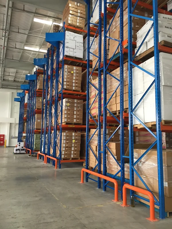 Powder Coating Q345B Heavy Duty Storage Racks Metal Tire Shelf