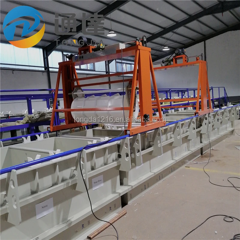 Copper Cathode Plate Production Line Barrel Plating Machine Chrome