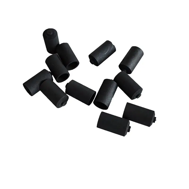 Low Specific Resistivity Leco Spectragraphite Spectral Pure Graphite Crucible For Iron Steel