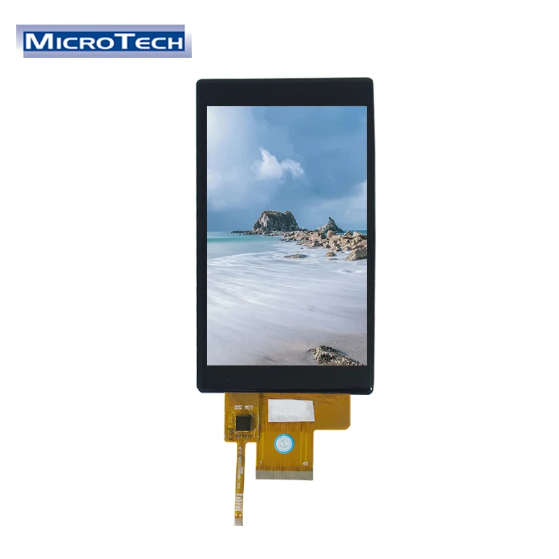 ILI9806E GG 5.0 inch TFT 16M Colors 480x854 Dots All Viewing Angle IPS 10 Pointes Touch TFT LCD Module for Teaching