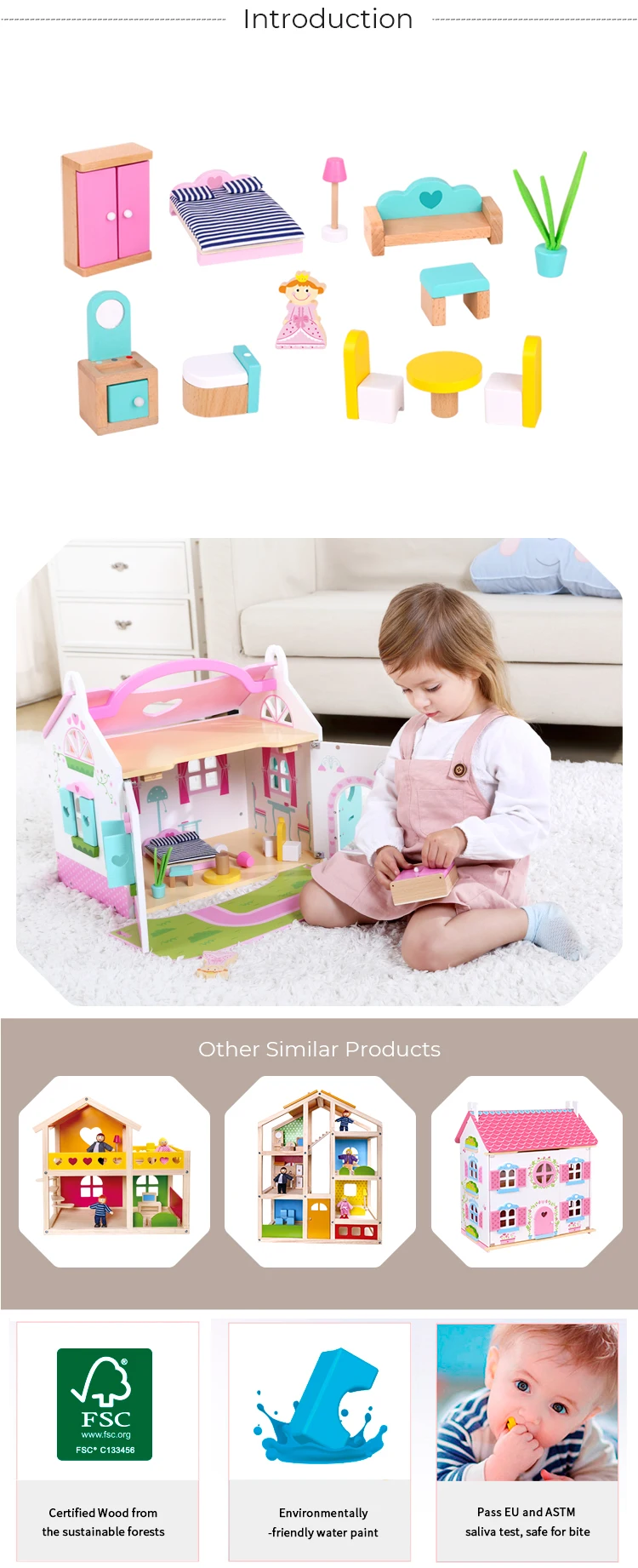 best wooden dollhouse