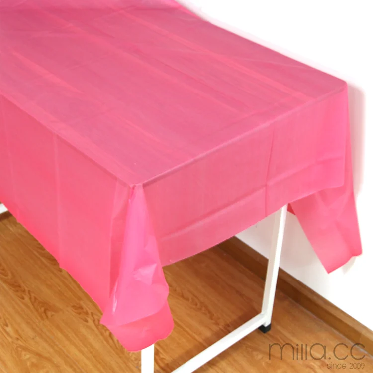 54x102" Wedding Bride and Groom Disposable Paper Table Cover 