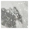 Customized solid color sequined fabric for western style wedding dress stage costume