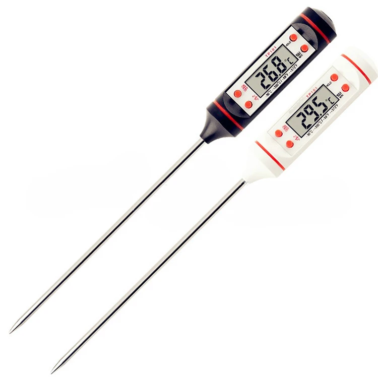 Digital Food Thermometer Probe Temperature Kitchen Cooking BBQ Meat Oil 