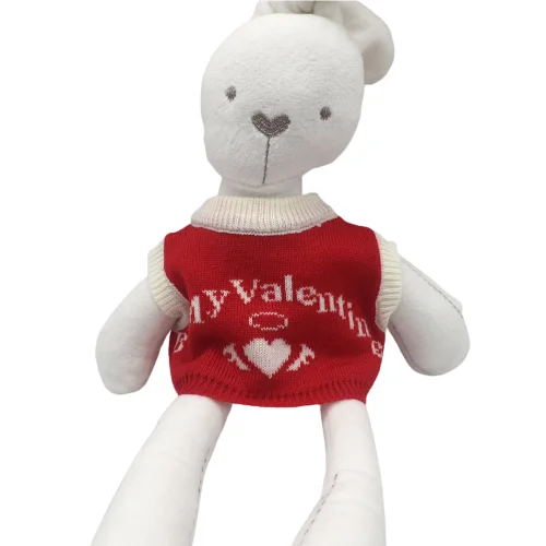 
2020 newest customized cotton knit stuffed doll cloth toy clothes for Christmas 