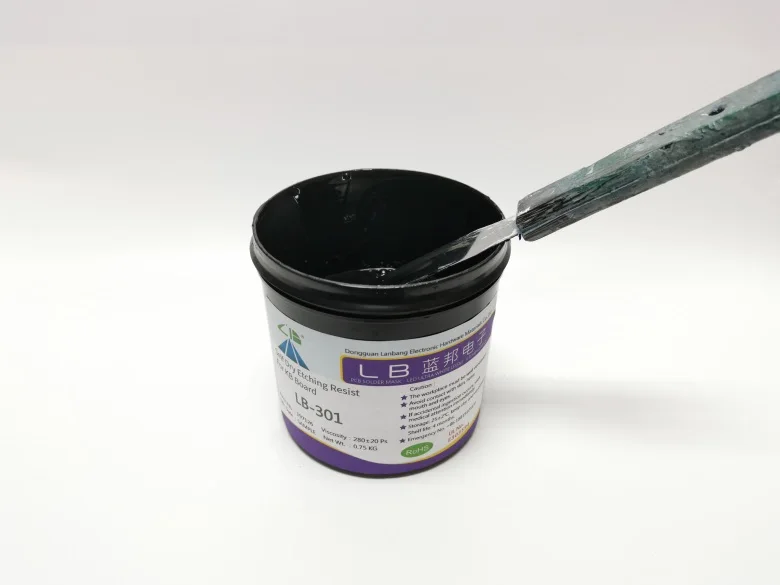 Pcb Black Thermal Acid Etching Resist Ink Buy Black Thermal Acid