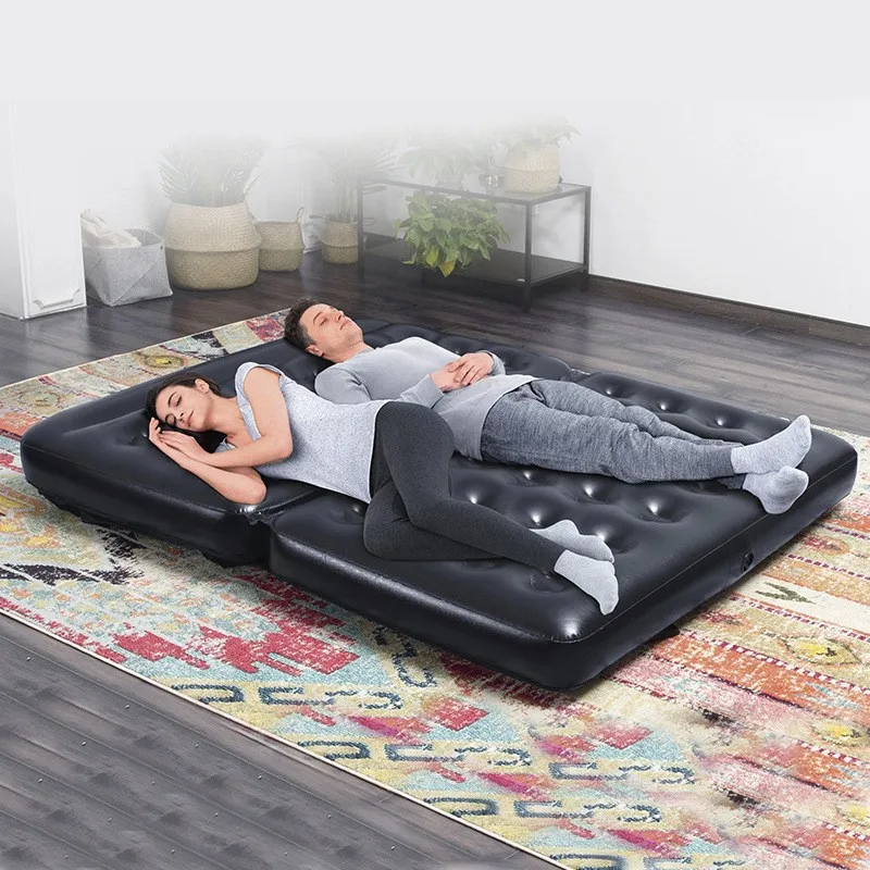 Modern Design Foldable Inflatable Sofa Bed Air Mattress for Indoor and ...