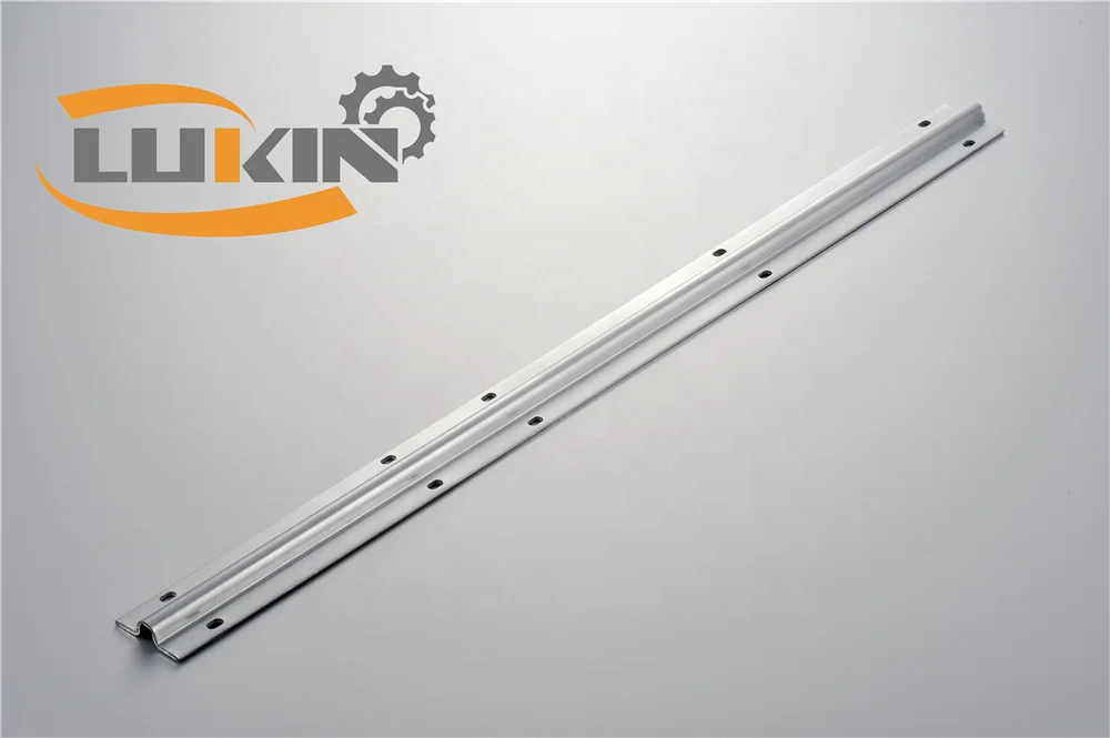 Bolt Down Sliding Gate Floor Track U Or V Guider 1m Length For Any 20mm