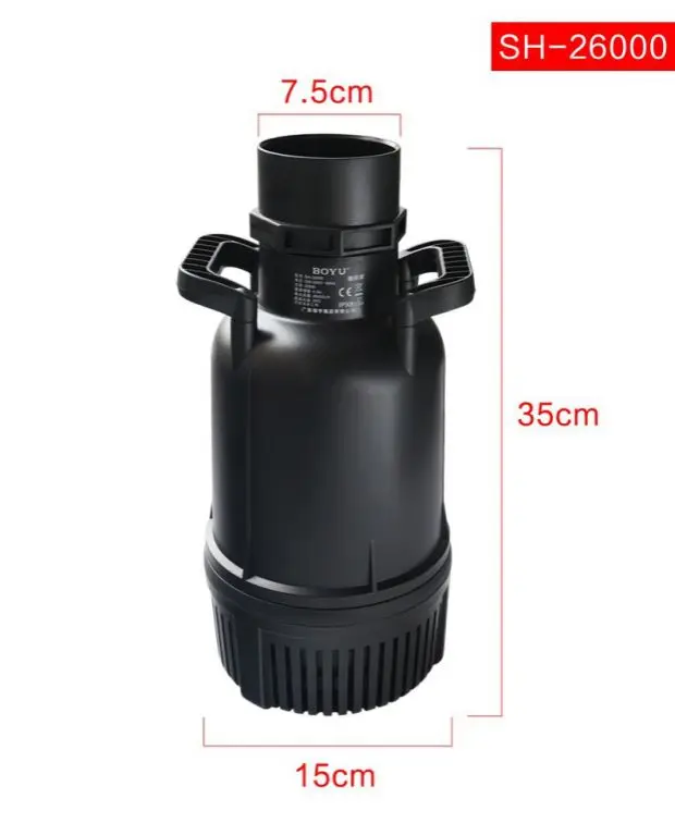 Fish Pond Garden Circulation Pump Koi Pond Large Flow Submersible Pump