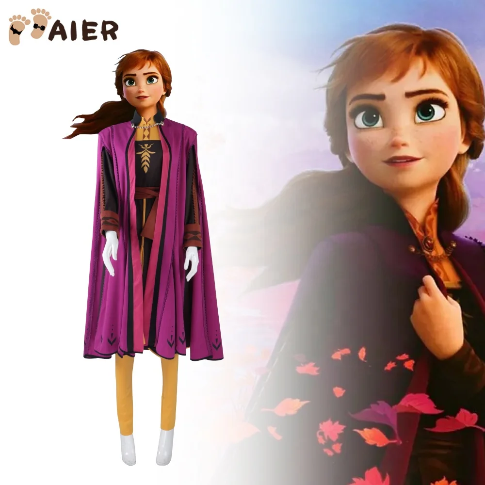 Girls Frozen Inspired Princess Elsa Anna Dress Up Party Costumes
