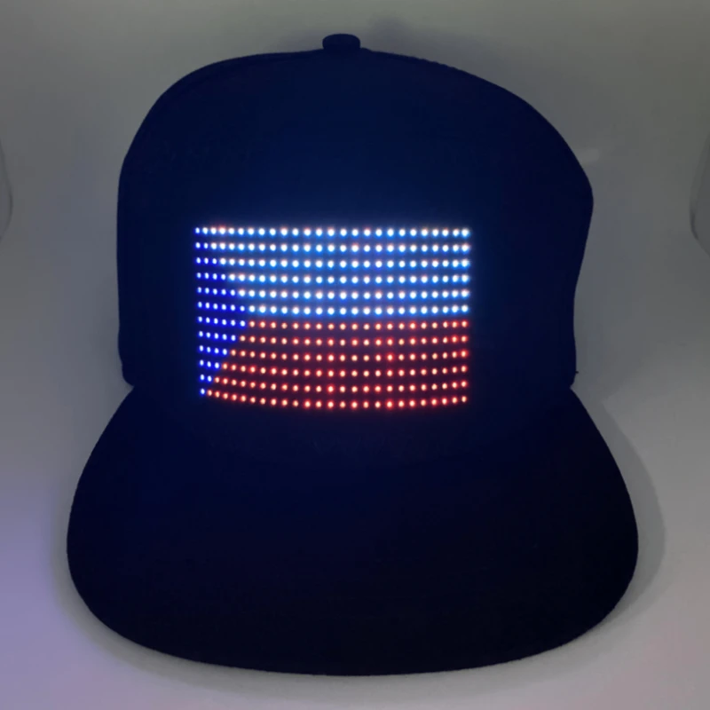 magic display led hat