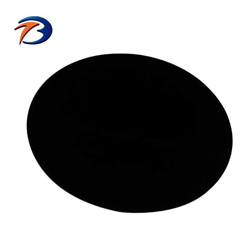 Custom size  ir infrared silicon wafer windows thermal imaging crystal silicon crystal window AR Coating 8-14um for sensor