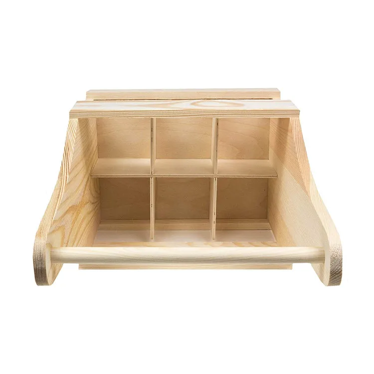 wood box wine 6 bottles