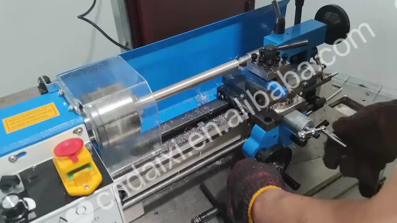 DAIXI Portable Mini Metal Lathe CJ0618 - Cost-effective