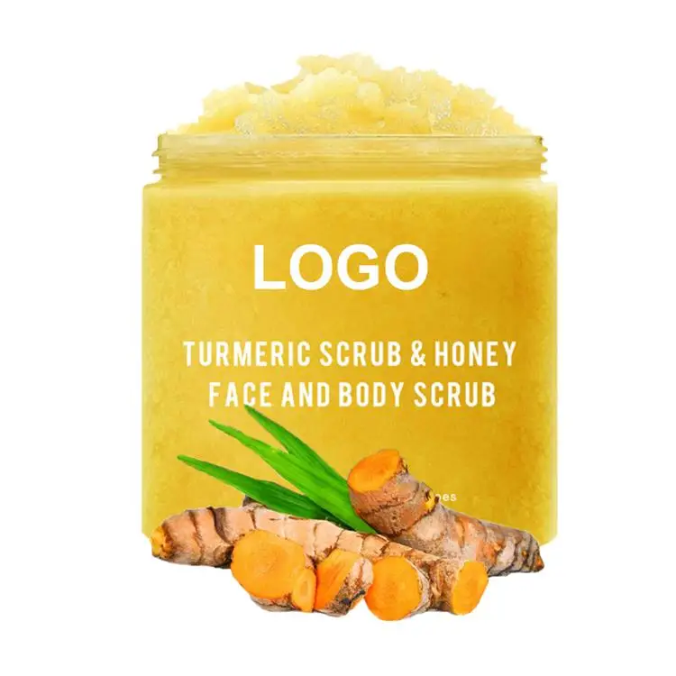 Exfoliating Tumeric Face Scrub Organic Private Label Buy Tumeric
