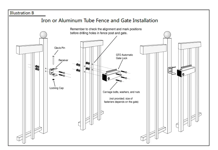 Automatic Electric Gate Lock For Swing Gate Operator Opener Buy