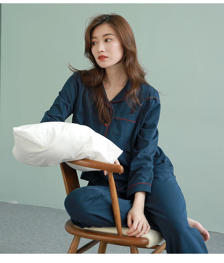 Elegant Long Sleeve Button Breastfeeding Sleepwear Pregnancy Hospital Pajamas Lounge Set.jpg