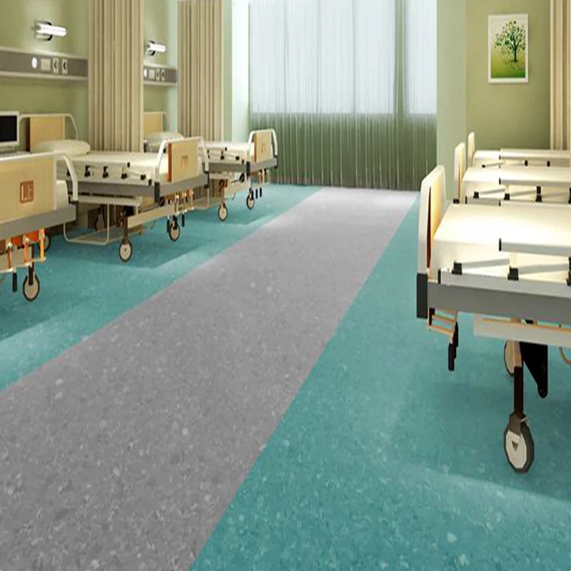 Hospital Pvc Flooring Environmental Vinyl Flooring Of Pvc Plastic Non