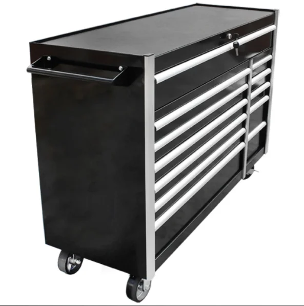 Heavy Duty Mechanical Storage Garage Metal 12 Drawer Roller Tool Cabinet Trolley factory