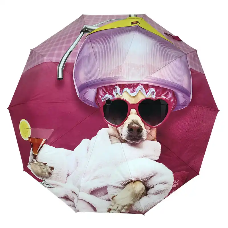 dog sun umbrella
