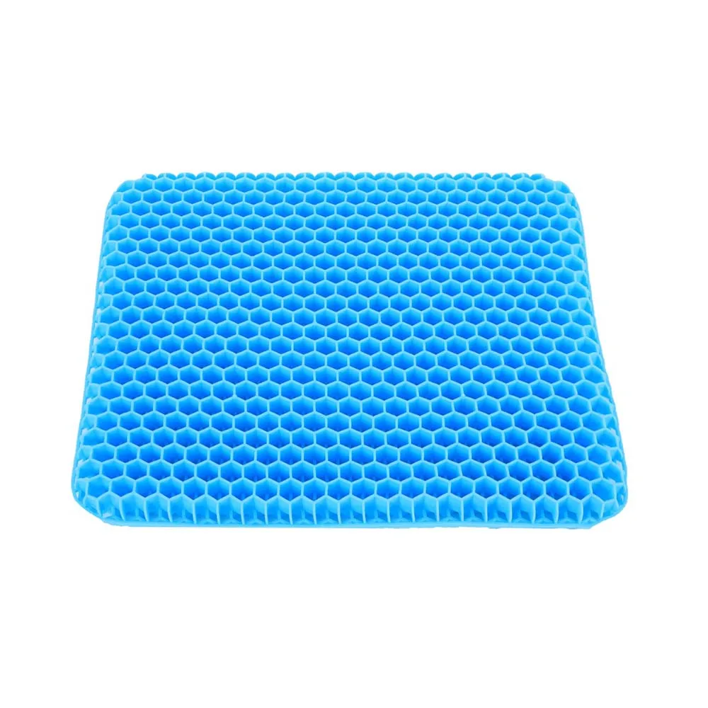 Double Layer Gel seat Cushion for Pressure Pain Relief Breathable Wheelchair Cushion Chair Pads for Car Seat Chair