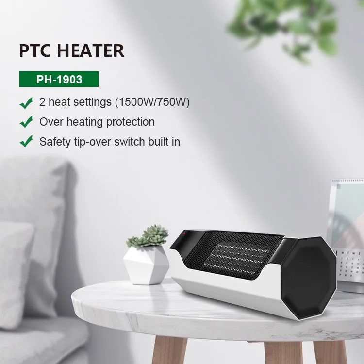 Free Standing Ptc Heater, 1500W, Plastic - detail 2
