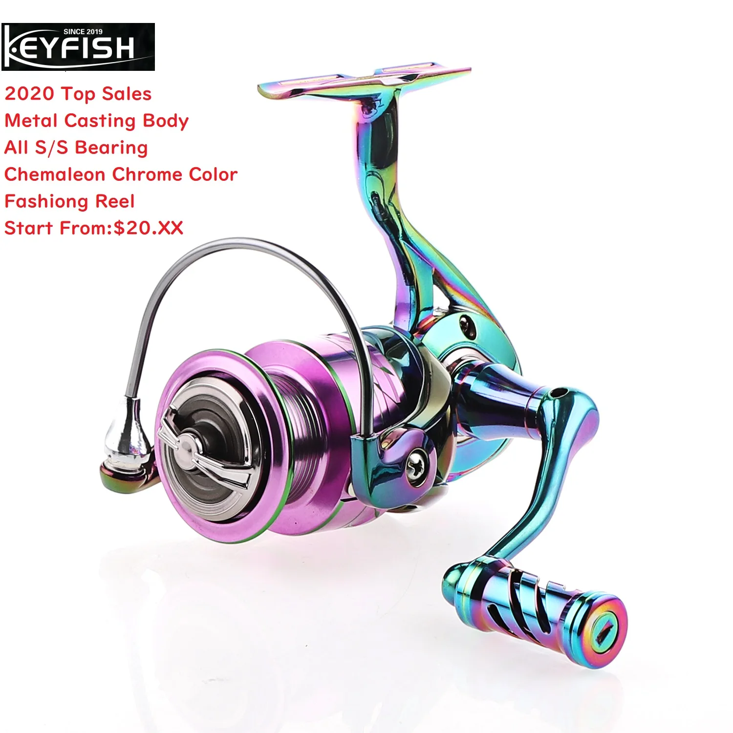 Top Sales Japanese Quality Guaranteed 3 Years Fishing Reels Spinning Reel Metal Fishing Reels